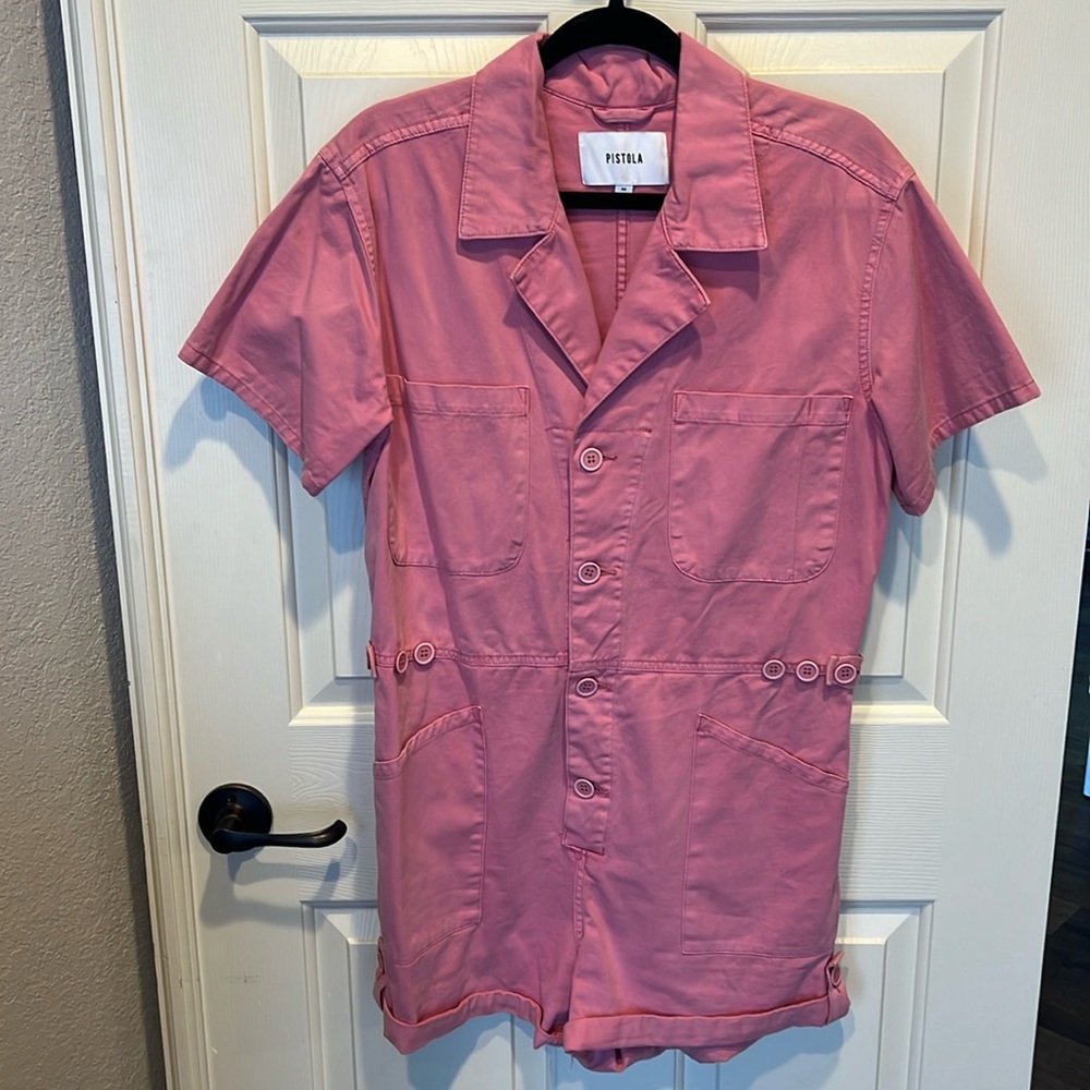 Pistola Pink Short Romper
